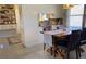 Dining room with hardwood table, comfortable chairs, and decorative elements at 170 Dillard Ne Dr, Kennesaw, GA 30144