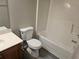 Comfortable bathroom featuring a vanity and tub and shower combination at 2612 Halligan Pointe, Riverdale, GA 30296