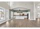 A spacious, open-concept kitchen with a large island, stainless steel appliances, and modern finishes at 360 Wembley Cir, Atlanta, GA 30328