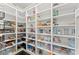 Walk-in pantry features floor-to-ceiling shelving at 2903 Eva Clb, Acworth, GA 30101