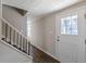 Entryway with staircase and direct access to front door at 3344 Creekwood Dr, Rex, GA 30273