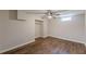 Spacious living room featuring contemporary colors, flooring and lighting at 3344 Creekwood Dr, Rex, GA 30273