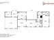 First floor plan showcasing the layout of the kitchen, dining, living spaces and garage at 3777 Clubhouse Way, Conyers, GA 30094