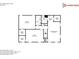 Second floor plan showing the layout of bedrooms, closets, and bathrooms at 3777 Clubhouse Way, Conyers, GA 30094