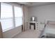 Cozy bedroom featuring large windows, neutral colors, and a vanity at 1603 Maston Rd, Auburn, GA 30011