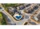 Aerial view featuring a neighborhood pool at 5008 Whiteoak Pointe Se # 15, Smyrna, GA 30080