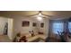 Spacious room with large sectional, fan and flat screen TV at 5008 Whiteoak Pointe Se # 15, Smyrna, GA 30080