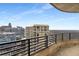 Spacious balcony boasting of city views and a black steel railing at 750 Park Ne Ave # 25W, Atlanta, GA 30326