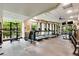 Community gym featuring state-of-the-art exercise machines and large windows at 750 Park Ne Ave # 25W, Atlanta, GA 30326