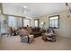 Elegant lounge with comfortable seating, tables, and a decorative mirror at 750 Park Ne Ave # 25W, Atlanta, GA 30326