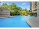 Inviting pool with ample space for relaxation and recreation at 750 Park Ne Ave # 25W, Atlanta, GA 30326