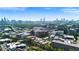 Beautiful downtown city view with skyline and nearby buildings at 1100 Howell Mill Nw Rd # 708, Atlanta, GA 30318