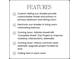 List of apartment features including custom shades, city project improvements and ceiling fans at 1100 Howell Mill Nw Rd # 708, Atlanta, GA 30318