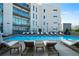Stunning pool area with inviting water and comfortable lounge seating, perfect for relaxation and enjoyment at 1100 Howell Mill Nw Rd # 708, Atlanta, GA 30318