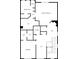 Detailed floor plan showcasing the layout of the second floor, highlighting the loft, bedroom, and laundry at 130 Staddlebridge Ave, Canton, GA 30114