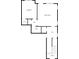 Detailed floor plan showcasing the layout of the basement, highlighting the bedroom, Gathering room, and foyer at 130 Staddlebridge Ave, Canton, GA 30114