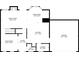 Detailed floor plan of the home's first floor showing room dimensions and layout at 4030 Brushy Creek Way, Suwanee, GA 30024