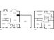 Comprehensive floor plan showcasing both the first and second floor layouts at 4030 Brushy Creek Way, Suwanee, GA 30024