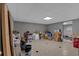 Unfinished basement area with boxes and tile flooring at 5382 Whitaker Nw Trl, Acworth, GA 30101