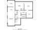 Basement plan featuring a recreation room, bar, storage, bedroom, room, gym, and electrical room at 5382 Whitaker Nw Trl, Acworth, GA 30101