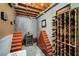 Basement wine storage with custom racking at 2212 Austin Lake Se Dr, Smyrna, GA 30082