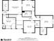 Detailed second floor plan showing the layout of the primary bedroom, bedrooms, and bathrooms at 2212 Austin Lake Se Dr, Smyrna, GA 30082