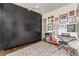 Bedroom featuring large closet, hardwood floors, and decor at 238 Olympic Pl, Decatur, GA 30030