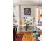 Bright dining room with hardwood floors, wainscoting, and decorative art at 138 Kirkwood Ne Rd # 9, Atlanta, GA 30317