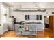 Modern kitchen with stainless steel appliances, center island, and sleek cabinetry at 138 Kirkwood Ne Rd # 9, Atlanta, GA 30317