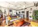 Open living space featuring hardwood floors, washer/dryer, and modern design elements at 138 Kirkwood Ne Rd # 9, Atlanta, GA 30317