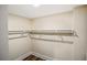 Walk-in closet with built-in shelving, offering ample storage space at 1890 Carla Dr, Morrow, GA 30260