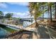 A boat dock on a sunny day at 2333 Sheridan Ct, Villa Rica, GA 30180