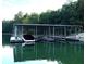 Dock area offering covered boat storage and waterfront access at 3790 Chattahoochee (Lot 33) Rd, Cumming, GA 30041