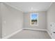 Neutral bedroom with carpet, recessed lighting, and a window at 3790 Chattahoochee (Lot 33) Rd, Cumming, GA 30041