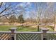 Beautiful green outdoor area and scenery from the deck at 556 Moreland Ne Ave # J, Atlanta, GA 30307