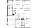 Second floor layout featuring primary bedroom, 3 bedrooms, 3 bathrooms, laundry, sitting room and W.I.C at 372 Garnet Dr, Acworth, GA 30101