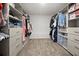 Spacious walk-in closet with gray shelving and drawers, providing ample storage space at 372 Garnet Dr, Acworth, GA 30101