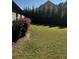 Green backyard with lush lawn and vibrant landscaping for tranquil outdoor living at 101 Flagler Way, Dallas, GA 30157