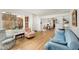 Inviting living room with hardwood floors and a cozy atmosphere for relaxation at 2020 Wilandrew Dr, Decatur, GA 30033