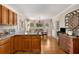 Open kitchen and breakfast nook featuring granite countertops and stainless steel appliances at 2999 Timberlea Lake Se Way, Marietta, GA 30067