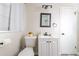 Clean bathroom featuring a modern vanity with stylish fixtures, offering a functional space at 3490 Primrose Pl, Decatur, GA 30032