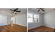 Spacious bedroom featuring hardwood floors, closet, and a window allowing for natural light at 1575 Montreat Pl, Atlanta, GA 30311