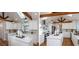 Bright kitchen featuring white cabinets, stainless appliances, and a large center island at 1575 Montreat Pl, Atlanta, GA 30311