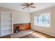 Bedroom with natural light, ceiling fan and hardwood floors at 3119 Bellgreen Way, Decatur, GA 30032