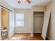 Bedroom with hardwood floors, a window and a closet at 3119 Bellgreen Way, Decatur, GA 30032