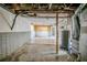 Basement with exposed pipes and utilities at 3524 Exeter Ct, Snellville, GA 30039