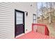 Back of home with a door leading to the back deck at 4041 Blanton Sw Ave, Atlanta, GA 30331