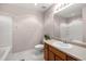 Bright bathroom featuring a tub with a shower at 805 Pleasant Hill Rd # 171, Lilburn, GA 30047