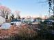 Future backyard view showing cleared construction site in residential neighborhood at 445 Griffin St, Atlanta, GA 30318