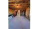 Unfinished basement with exposed ceiling and studded walls, offering potential for customization at 1935 Manor Pointe Dr, Cumming, GA 30041